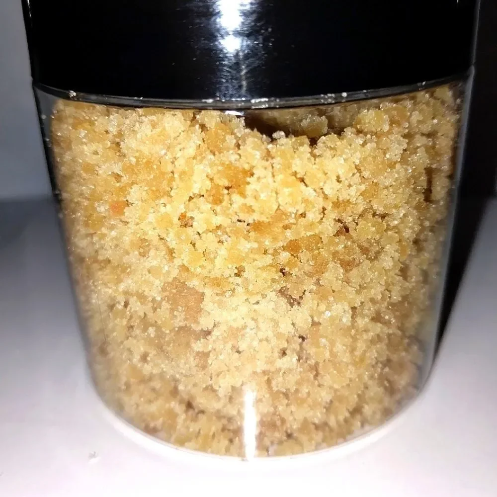 Hand crafted natural Brown sugar emulsified sugar scrub 6oz